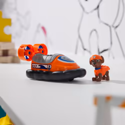 PAW Patrol , Zuma’s Hovercraft, Toy Vehicle with Collectible Action Figure, Sustainably Minded Kids Toys for Boys & Girls Ages 3 and Up