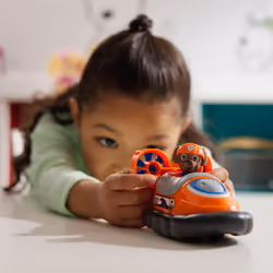 PAW Patrol , Zuma’s Hovercraft, Toy Vehicle with Collectible Action Figure, Sustainably Minded Kids Toys for Boys & Girls Ages 3 and Up