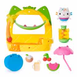 Gabby's Dollhouse Cakey’s Fruit Smoothie Balcony, Action/Adventure, 3 yr(s), Multicolour