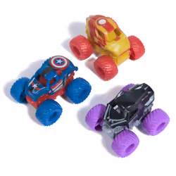 Monster Jam Marvel Mini Monster Truck 3-Pack