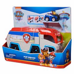 PAW Patrol : Pup Squad Patroller Team Vehicle, Toy Truck with Collectible Chase Toy Car, Kids Toys for Boys & Girls Ages 3+ - Additional view 8