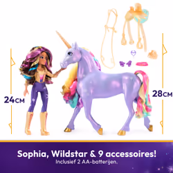 Unicorn Academy Sophia & Rainbow Light-up Wildstar