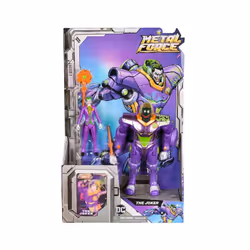 DC Comics Metal Force 6 The Joker Armour Attack Villain Action Figure