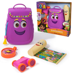 Dora, My Adventure Backpack, with Explorer Accessories‚ A Retractable Map, Toy Binoculars & Compass, Kids Toys for Girls & Boys Ages 3 and Up