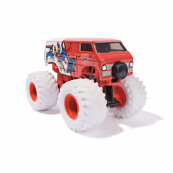 Monster Jam Marvel Heroes 5-Pack, Spider-Man, Black Panther, Iron Man, Captain America, Marvel Comics | Die-Cast Vehicles Kids Toys for Boys and Girls Ages 3 and Up - Additional view 5