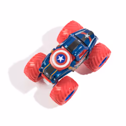 Monster Jam Marvel Heroes 5-Pack, Spider-Man, Black Panther, Iron Man, Captain America, Marvel Comics | Die-Cast Vehicles Kids Toys for Boys and Girls Ages 3 and Up - Additional view 8