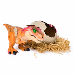 Jurassic World Primal Hatch Interactive Toy Dinosaur & Egg, Hatch & Train your own Baby Dino with 100+ Sounds & Reactions, Kids Toys for Boys & Girls Aged 5 & Up - Additional view 2