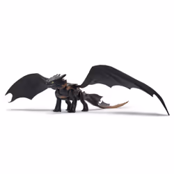 Dreamworks Dragons, How to Train Your Dragon, Ultimate Plasma Blast Toothless, 25” Wings with Lights & Sounds Action Figure, Kids Toys for Boys Ages 4 and up