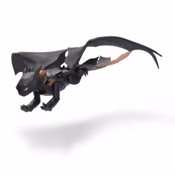Dreamworks Dragons, How to Train Your Dragon, Ultimate Plasma Blast Toothless, 25” Wings with Lights & Sounds Action Figure, Kids Toys for Boys Ages 4 and up - Additional view 4
