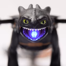 Dreamworks Dragons, How to Train Your Dragon, Ultimate Plasma Blast Toothless, 25” Wings with Lights & Sounds Action Figure, Kids Toys for Boys Ages 4 and up - Additional view 5