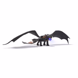 Dreamworks Dragons, How to Train Your Dragon, Ultimate Plasma Blast Toothless, 25” Wings with Lights & Sounds Action Figure, Kids Toys for Boys Ages 4 and up - Additional view 6