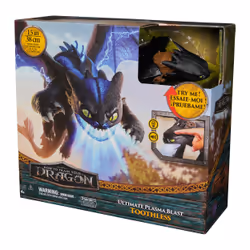 Dreamworks Dragons, How to Train Your Dragon, Ultimate Plasma Blast Toothless, 25” Wings with Lights & Sounds Action Figure, Kids Toys for Boys Ages 4 and up - Additional view 8