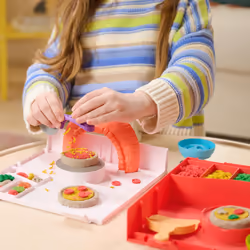 Kinetic Sand , SquishPizza Rising Pizza Playset with 1lb Play Sand & 5 Tools, Kids Toys for Girls & Boys Ages 5 and up - Additional view 6