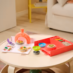 Kinetic Sand , SquishPizza Rising Pizza Playset with 1lb Play Sand & 5 Tools, Kids Toys for Girls & Boys Ages 5 and up - Additional view 7