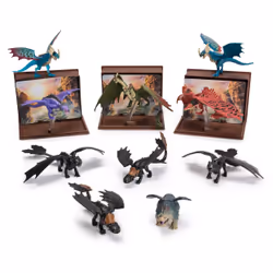 Dreamworks Dragons, How to Train Your Dragon, World of Berk: Book of Dragons, Collectible Dragon & Card with Display Stand for Ages 4 and up (Styles May Vary) - Additional view 7