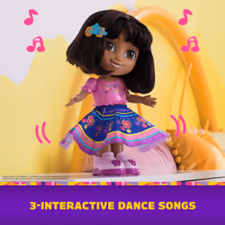 Dora, Dance with Me Dora, Interactive Dancing Doll with 2 Skirts, Bilingual Phrases & Music, Kids Toys for Girls & Boys Ages 3 and Up - Additional view 7