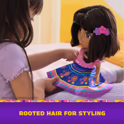 Dora, Dance with Me Dora, Interactive Dancing Doll with 2 Skirts, Bilingual Phrases & Music, Kids Toys for Girls & Boys Ages 3 and Up - Additional view 8