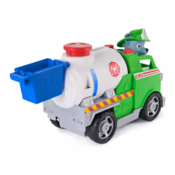 PAW Patrol Fire Rescue: Rocky Rescue Fire Tanker with Action Figure, Grab Claw and Toy Truck, Kids Toys for Boys & Girls Ages 3 and Up - Additional view 3