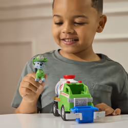 PAW Patrol Fire Rescue: Rocky Rescue Fire Tanker with Action Figure, Grab Claw and Toy Truck, Kids Toys for Boys & Girls Ages 3 and Up - Additional view 8