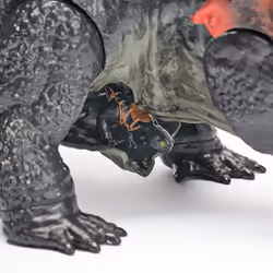 Dreamworks Dragons, How to Train Your Dragon, World of Berk: Red Death Chomping Rampage, 11-Inch Toy Dragon with Exclusive Toothless Figurine for Ages 4 & up - Additional view 6