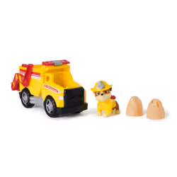 PAW Patrol Fire Rescue: Rubble Rescue Fire Dump Truck with Action Figure, Projectiles, and Toy Truck, Kids Toys for Boys & Girls Ages 3 and Up - Additional view 4
