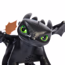Dreamworks Dragons How to Train Your Dragon, Tame & Train Interactive Toothless with 60 Sounds & Reactions, Kids Toys for Boys & Girls Ages 4 & up - Additional view 4
