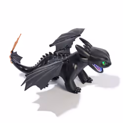 Dreamworks Dragons How to Train Your Dragon, Tame & Train Interactive Toothless with 60 Sounds & Reactions, Kids Toys for Boys & Girls Ages 4 & up - Additional view 5