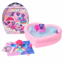 Hatchimals Alive Neon Rainbow Bestie Pool Party, 3 yr(s), Multicolour