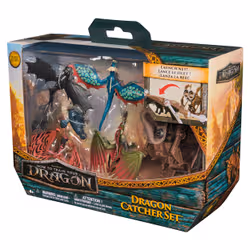 Dreamworks Dragons, 5-Pack Dragon Catcher Set with Hiccup’s Mangler Net Launcher, Kids Toys for Boys & Girls Ages 4 and up - Additional view 2