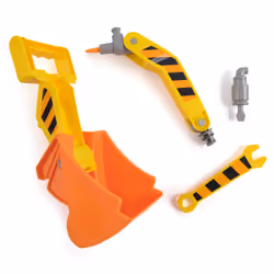 Rubble & Crew Rubble's Ultimate Tool Bulldozer Vehicle, Toy Truck with Action Figure, PAW Patrol Kids Toys for Boys & Girls Ages 3 and Up - Additional view 3