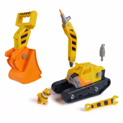 Rubble & Crew Rubble's Ultimate Tool Bulldozer Vehicle, Toy Truck with Action Figure, PAW Patrol Kids Toys for Boys & Girls Ages 3 and Up - Additional view 4
