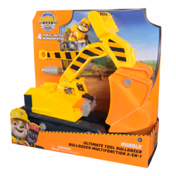Rubble & Crew Rubble's Ultimate Tool Bulldozer Vehicle, Toy Truck with Action Figure, PAW Patrol Kids Toys for Boys & Girls Ages 3 and Up - Additional view 5