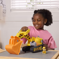 Rubble & Crew Rubble's Ultimate Tool Bulldozer Vehicle, Toy Truck with Action Figure, PAW Patrol Kids Toys for Boys & Girls Ages 3 and Up - Additional view 6