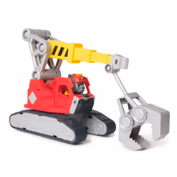 Rubble & Crew Charger's Mega Power Crane, Toy Truck with Charger Figure & 2 Detachable Tools, PAW Patrol Kids Toys for Boys & Girls Ages 3 and Up - Additional view 2