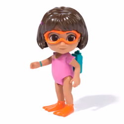 Dora, Splash-Splash Adventure Pack, with Dora & Boots Toy Figures & Accessories, Kids Toys for Girls & Boys Ages 3 and Up - Additional view 4
