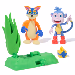 Dora, Swipe & Surprise Adventure Pack, with Boots & Swiper Toy Figures and 2 Accessories, Kids Toys for Girls & Boys Ages 3 and Up - Additional view 2