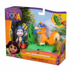 Dora, Swipe & Surprise Adventure Pack, with Boots & Swiper Toy Figures and 2 Accessories, Kids Toys for Girls & Boys Ages 3 and Up - Additional view 8