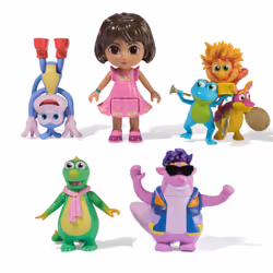 Dora, Fantastic Friends Gift Pack with Dora, Boots, Tico, Isa, and the Fiesta Trio, Toy Figures, Kids Toys for Girls & Boys Ages 3 and Up - Additional view 7