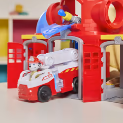 PAW Patrol Fire Rescue Command Center with Marshall Figure, Rescue Fire Truck, Lights, Launcher & Sound Fx, Kids Toys for Boys & Girls Ages 3 and Up - Additional view 7