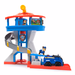 PAW Patrol Lookout Tower, 20-Inch Tower with Chase Action Figures, Rescue Vehicle & Launcher, Kids Toys for Boys & Girls Ages 3 and Up - Additional view 4