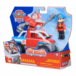 PAW Patrol Fire Rescue Fire ATV with Collectible Ryder Action Figure & 7-Inch ATV with Drone Launcher, Kids Toys for Boys & Girls Ages 3 and Up - Additional view 6