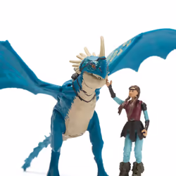 Dreamworks Dragons, How to Train Your Dragon, Deadly Nadder & Astrid, Viking Duo Action Figures, Kids Toys for Boys Ages 4 and up