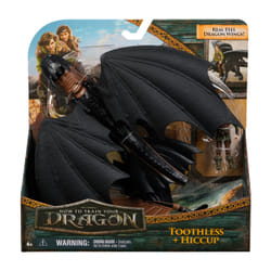 Dreamworks Dragons, How to Train Your Dragon, Toothless & Hiccup, Viking Duo Action Figures, Kids Toys for Boys Ages 4 and up