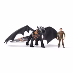 Dreamworks Dragons, How to Train Your Dragon, Toothless & Hiccup, Viking Duo Action Figures, Kids Toys for Boys Ages 4 and up