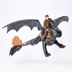Dreamworks Dragons, How to Train Your Dragon, Toothless & Hiccup, Viking Duo Action Figures, Kids Toys for Boys Ages 4 and up - Additional view 4