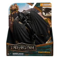 Dreamworks Dragons, How to Train Your Dragon, Toothless 9” Dragon Action Figure, Kids Toys for Boys Ages 4 and up