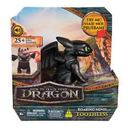 Dreamworks Dragons, How to Train Your Dragon, Roaring Minis Toothless, Interactive Toy with 25 Sounds, Kids Toys for Boys & Girls Ages 4 & up