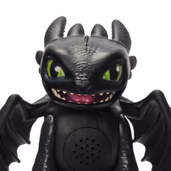 Dreamworks Dragons, How to Train Your Dragon, Roaring Minis Toothless, Interactive Toy with 25 Sounds, Kids Toys for Boys & Girls Ages 4 & up