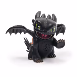 Dreamworks Dragons, How to Train Your Dragon, Roaring Minis Toothless, Interactive Toy with 25 Sounds, Kids Toys for Boys & Girls Ages 4 & up - Additional view 5