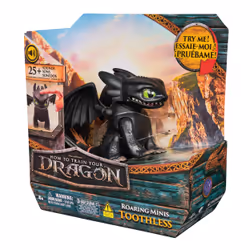 Dreamworks Dragons, How to Train Your Dragon, Roaring Minis Toothless, Interactive Toy with 25 Sounds, Kids Toys for Boys & Girls Ages 4 & up - Additional view 8